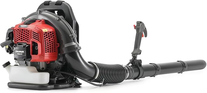 PRORUN 51.7cc 570 CFM 250 MPH Gas-Powered 2-Cycle Backpack Leaf Blower, PBB2417