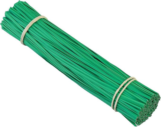 Tangyinrd 300 pcs 5 inch Green Plastic Twist Ties, Cable Ties, for Bags, Gardening Tools