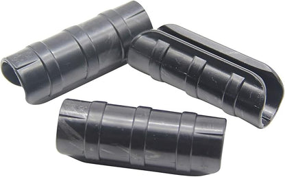 Garden Greenhouse Clips Pack of 10, Black, Outer Diameter 0.94-1.02in, ABS+PC Material, High-Temperature & Cold Resistant