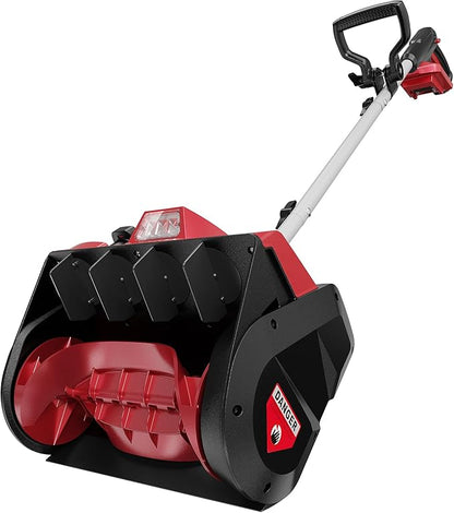 12" Cordless Snow Shovel Compatible with Milwaukee 18V Battery (Tool Only), Brushless Electric Snow Blower Thrower, LED Light, Ergonomic, for Driveway, Sidewalk, Walkway, Deck