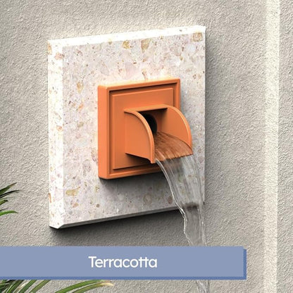 Marcello Square Pool & Fountain Water Feature Spout (Terracotta)