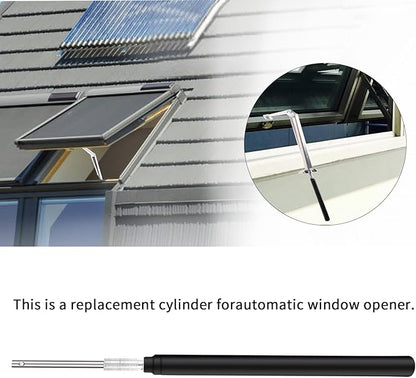 Greenhouse Vent Automatic Opener, Solar Heat Sensitive Roof Vent Opening Kits, Auto Ventilation Window Opener Agriculture Greenhouse Accessories Lifts 15 Lbs