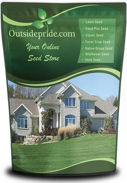 Outsidepride Combat Extreme Southern Zone Grass Seeds for Lawn - 5 lbs. SPF 30 Heat & Drought Tolerant Mix of Turf Type Fescue & Hybrid Bluegrass Seed with OptiGrowth Coating Enhanced Germination