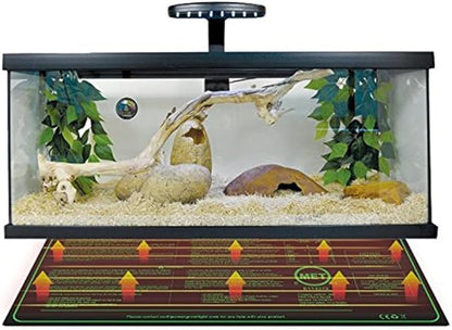 iPower GLHTMTS Durable Waterproof Seedling Heat Mat Warm Hydroponic Plant Germination Starting Pad, 10"x 20", Black