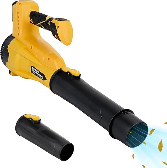 Cordless Leaf Blower for Dewalt 20V Battery - 500 CFM/150 MPH Electric Leaf Blower with Brushless Motor, 6-Speed Adjustable (100MPH) for Lawn/Yard Care (Tool Only)