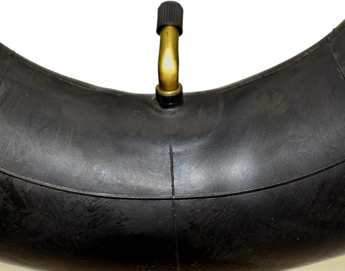 3.50/4.00-6 Inner Tube with TR87 Bent Valve Stem (1 Pack), for Hand Trucks, Utility Cart, Lawn Mowers, Wheelbarrows, Dollys, Scooters, Replacement 13x4.00-6,4.00-6 Tire.