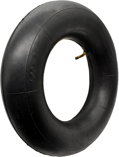 4.00-8 Wheelbarrow Inner Tube (1 pack),with TR87 Angled Valve Stem, work for Barrow Sack Truck Trolley Spare Wheel,and more