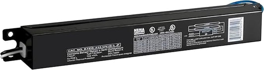 OHLECTRIC Replacement for Keystone KTEB-232-UV-IS-L-P 2 Lamp T8 Electronic Fluorescent Ballast with Low Light Output | 120-277V Input with Instant Start Operation | 0.78 Ballast Factor, UL-Approved