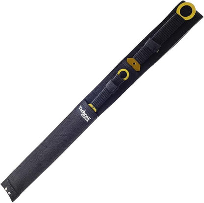 2-Piece Machete Set - 440 Stainless Steel Fixed Blades for Outdoor Use and Display - Gold