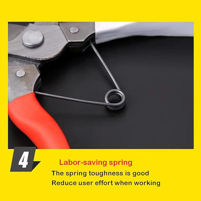 Pruning Shears - Garden Shears - Manual Pruning Shears, Heavy Duty Garden Tools for Farm Home and Professional Gardens (2)
