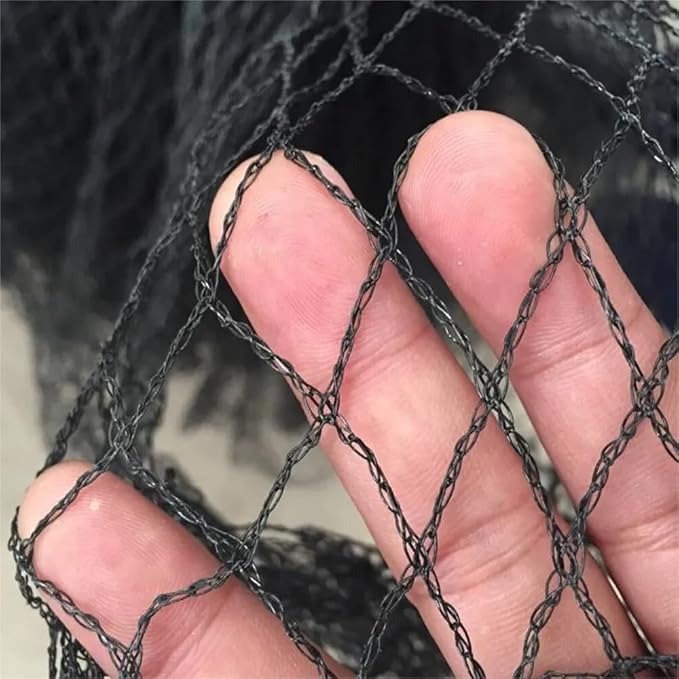 7.5x65 Ft Deer Netting, 1/2 in Strong Woven Bird Netting for Garden Protection, Bird Net for Blueberry Bushes, Strawberry Plants, Vegetables, Against Deer, Squirres, Small Critters