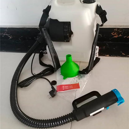 12L Electric ULV Cold Fogger Backpack with 3.17 Gallon Tank Commercial Sprayer Portable Fogger Sprayer Machine with 18" Extension for Large Area Coverage - Misting Machine