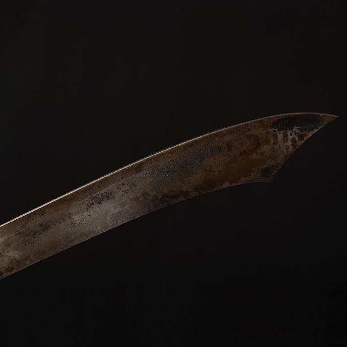 SV Handmade cast Manganese Steel Chopping Blade Sword, Full Tang, Outdoor, Hunting, Camping, Hiking, Survival, with Protective Cover, Multiple Styles to Choose from