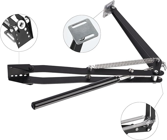 1X Auto Vent Opener Solar Automatic Window Opener for Greenhouse Heat Sensitive Roof Vent Opener Auto Vent Kit Gardening Tools Greenhouse Accessories Hothouse Roof Vent Kit (Dual Spring Up to 15lbs)
