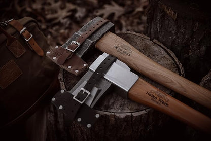 1844 Helko Werk Germany Vario Splitting Axe - German Made Midsize Splitter Axe for Splitting Wood and Splitting firewood - Head 4.5 lbs, Handle 30 in. (Medium Splitting Axe) #10059