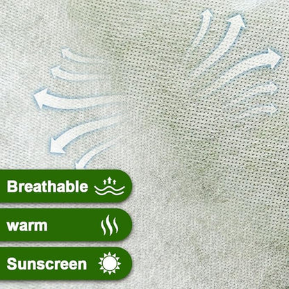 Plant Covers Freeze Protection 10 x 30 FT 1.2oz/yd² Frost Cloth Blankets for Outdoor Plants in Winter, Floating Row Cover for Vegetable Garden