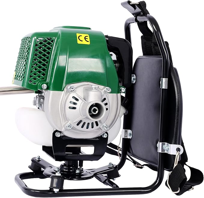 Backpack 4 in 1 Multi-Functional Trimming Tool, 31CC 4-Stroke Garden Tool System with Gas Pole Saw, Hedge Trimmer, Grass Trimmer, and Brush Cutter EPA Compliant