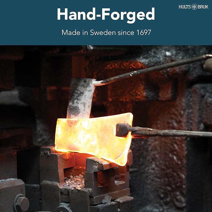 Hults Bruk 840732 Tibro Carpenter Axe - 1.75 lb Head, 20" Handle