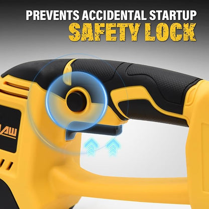 Cordless Hedge Trimmer, 2 in 1 Handheld Electric Grass Shear, 20V Power Tool for Efficient Yard Maintenance Lightweight, Trimming Hedges and Bushes with Charger and Battery