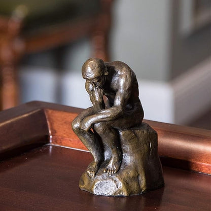 The Thinker Statues Bronze Sculptures Home Decor Figurines TPE-185B