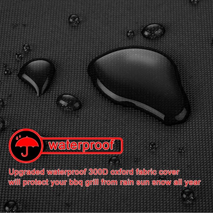 BBQ Grill Cover, 40-Inch Heavy Duty Waterproof UV Resistant Tear Resistant BBQ Gas Grill Cover for Nexgrill Brinkmann Weber Char-Broil and More
