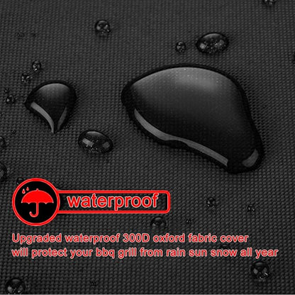 BBQ Grill Cover, 75-Inch Heavy Duty Waterproof UV Resistant Tear Resistant BBQ Gas Grill Cover for Nexgrill Brinkmann Weber Char-Broil and More
