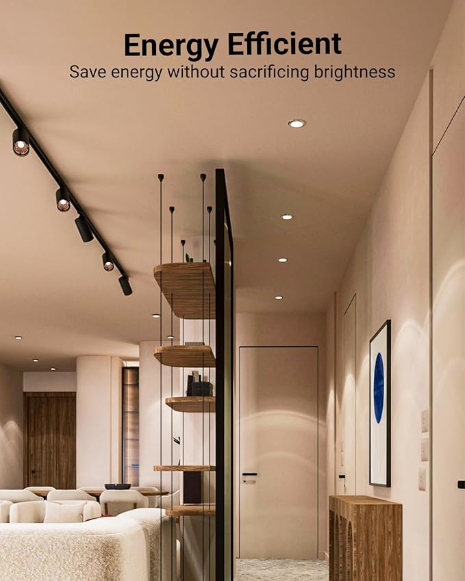 Sunco 36 Pack MR16 LED Bulb, GU10 Dimmable Track Light Bulbs, 5.5W=50W, 3000K Warm White, 550 LM, 25000 Lifetime Hours UL