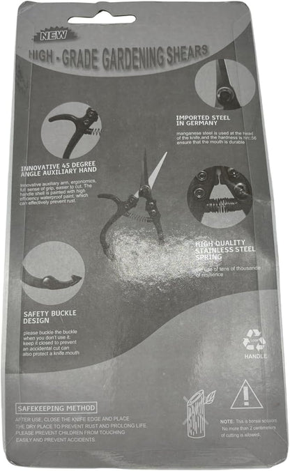 Upgrade Your Gardening Tools with Modern Pruning Shears – Precision Herb Snips, Flower Cutting Scissors, and Easy-Lock Safety Catch for Effortless Trimming.