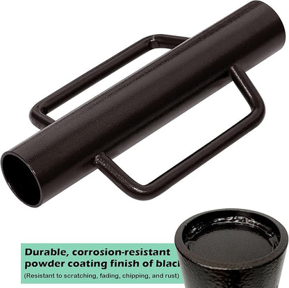 MIXXIDEA 11LB T Post Driver Heavy Duty Fence Post Driver Post Pounder with Handle Steel Post Hole Digger Hand Post Rammer for T-Posts，U Channel,U Fence Post Wooden Post 16.8 Inch