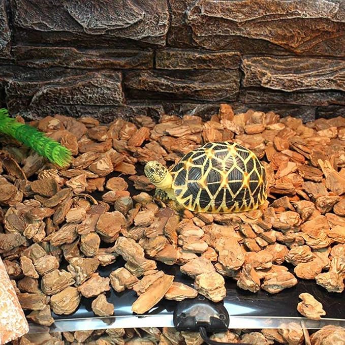 Hamiledyi 14W Reptile Heating Pad 2 PCS Warmer with Temperature Control Adjustment Under Tank 11x11 in Terrarium Heater Mat for Gecko Turtle Tortoise Snakes Lizard