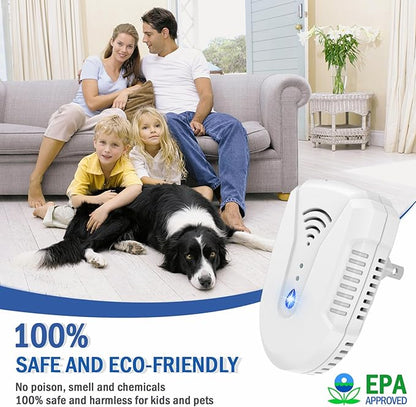 2025 Upgraded Version Ultrasonic Pest Repeller 6 Pack, Mouse Repellent Indoor Plug in, Insect Ultrasonic Repellent for Bugs Roach Insect Mice Spider Mouse Mosquito Ant, 3 Mode Switching