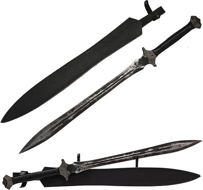 High Manganese Steel Blade Machete for Cutting Trees Heavy Duty Full Tang Outdoor Survival Hunting Tactical Sword