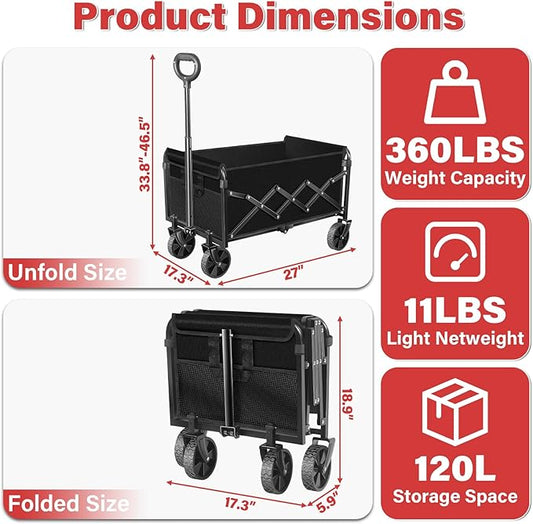 Wagons Carts Foldable