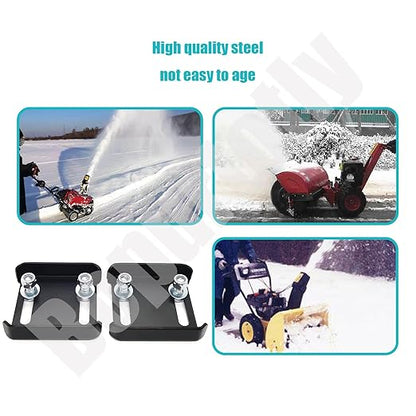 Set of 2 Snow Blower Skid Shoe Kit 1740718HMA, 1740718AYP, 780061MA for Murray Craftsman Two Stage Snow Throwers Replacement Part