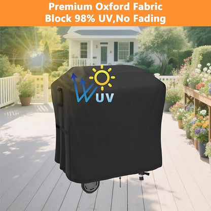 Grill Cover for Char Broil Bistro Pro Electric Grill Griddle, Waterproof Outdoor BBQ Griddle Cover for Charbroil Model 25302146