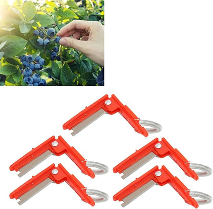 Zerodis 10Pcs Thumb Pruner Knife Multi Function Thumb Fruit Picking Device for Fruit Vegetable Garden Garden Plant Tape Tool for Grapes Raspberries Tomatoes and Vegetables