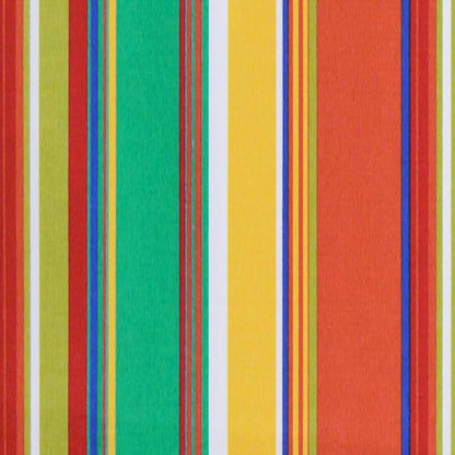 RSH DECOR Deep Seating Cushion with Pillow Back | 24” x 26” x 5" Seat | Water and Fade-Resistant Spun Fabric | Made in USA | Outdoor Chair Cushion Set for Patio Furniture (Bright Colorful Stripe)