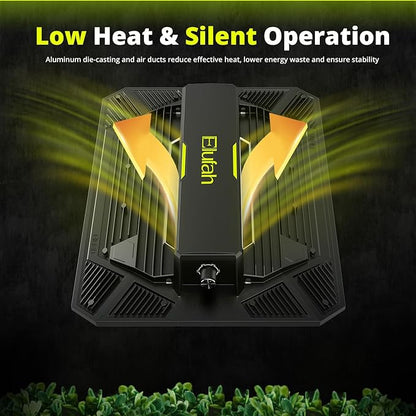 UAP1200 LED Grow Light for Indoor Plants, 120W Plant Lights with Commercial Full Spectrum, Dimmable & High Efficiency & Deeper Penetration Lamps for Seedlings Veg Bloom in 2x2/3x3 Grow Tent