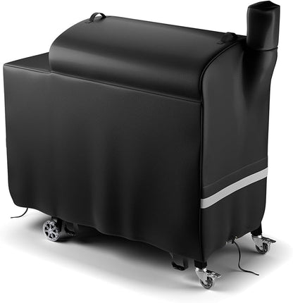 Grill Cover for recteq Flagship 1100, RT-1250, RT-700 & RT-680 | Heavy Duty Waterproof & Windproof | 600D Oxford Fabric with Reflective Strips 56x30x47 Inches