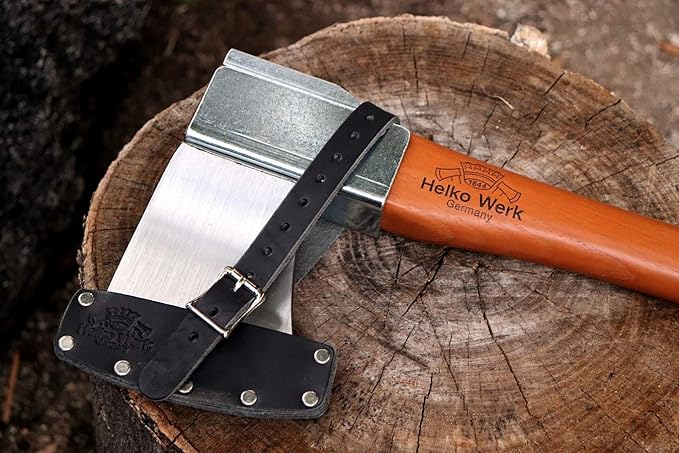 1844 Helko Werk Germany Vario Universal Hatchet - German Made Small Axe Hatchet and Pack Axe for Cutting Wood and Splitting Wood - Head 2 lbs, Handle 18 in. (Universal Hatchet) #10051