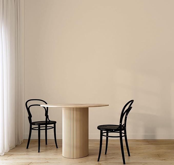 EVOLVE Paint & Primer: Environment-friendly, Low Sheen with One-coat Coverage for Interior & Exterior surfaces (Natural Beige, 5-Gallon)