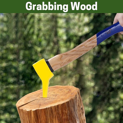 Pickaroon Logging Tool, Hookaroon, Log Roller Tool, Hookaroon for Dragging and Stacking Firewood, Sharp Pick Tool for Logs