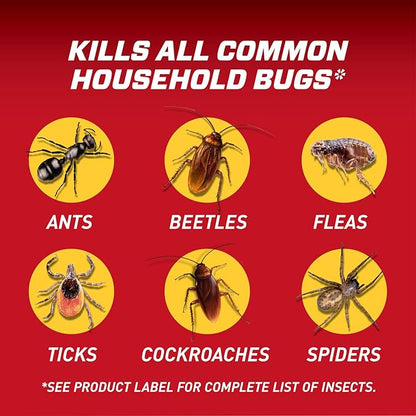 Ortho Home Defense Insect Killer for Indoor and Perimeter2 with Comfort Wand, Controls Ants, Roaches, Spiders and More, 1.33 gal