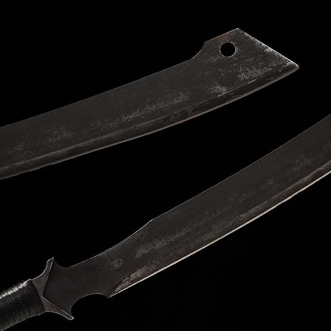High Manganese Steel Blade Machete for Cutting Trees Heavy Duty Full Tang Outdoor Survival Hunting Tactical Sword