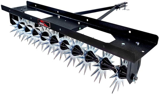 Brinly SA2-40BH-P2 40" Tow Behind Spike Aerator with Double Tow Bar