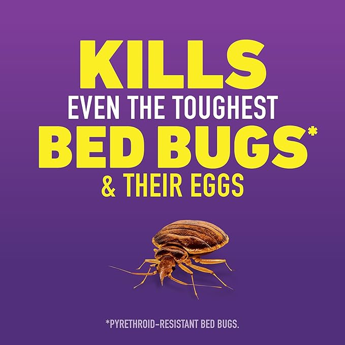 Ortho Home Defense Max Bed Bug, Flea and Tick Killer with Comfort Wand, Bed Bug Spray, Kills Bed Bug Eggs, Fleas and Ticks, 1 gal.