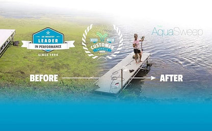 Scott Aerator 1 Horse Power 115V Muck Blaster - 50ft Cord | Aquasweep With Truss Mount | Water Circulator, Agitator, Mover | Muck Blower