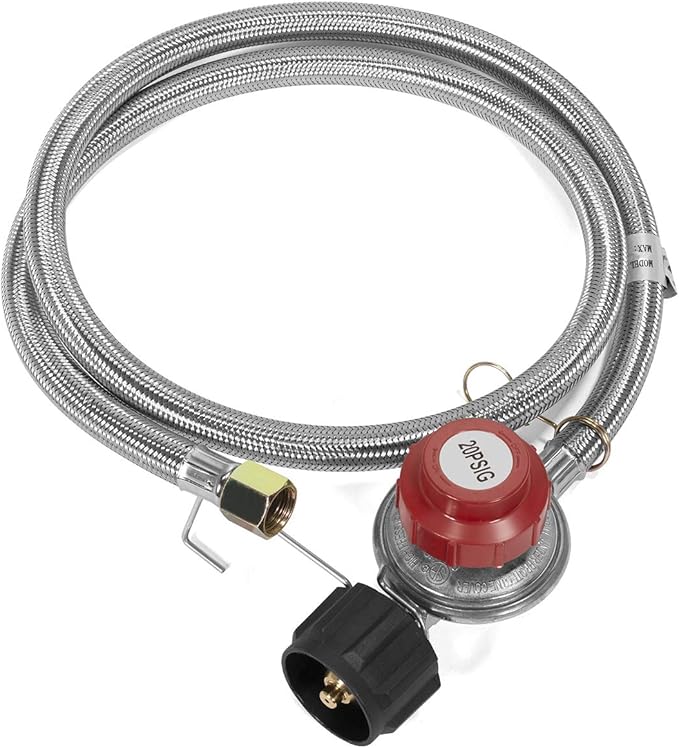 Barton 3PCS 52 Quart High-Pressure Turkey Deep Fryer Propane Burner All Purpose 80,000 BTU Boiler Roaster Seafood Crawfish Pot Boiling Cajun Gas Stove