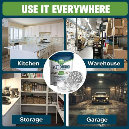 Pest Control,Rodent Repellent for Cars Engines,Car Rat Repellent,Car Rodent Repellent Outdoor/Indoor, Mice Repellent for Cars,Also Strongly Repel Mosquito,Roaches,Spider,Ants, &Other Pests-2P