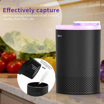 NEXLY MK029 Bug Zapper Trap Indoor Mosquito Zapper Mosquito Killer Fly Traps Flying Insects Zappers Indoor Home UVA Zapper for Bedroom, Livingroom,Studyroom
